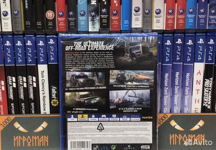 Игры PS4 Spintires: MudRunner American Wilds