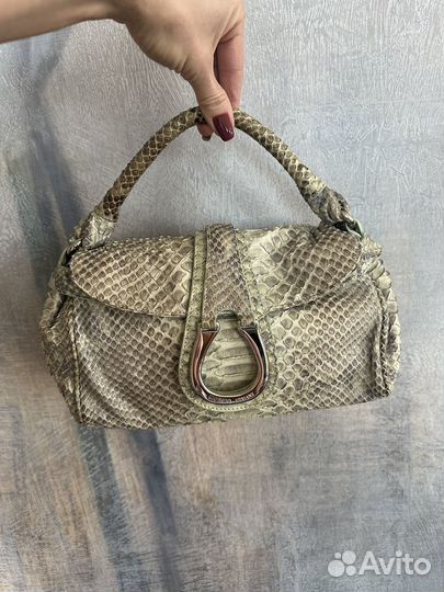 Сумка из питона оригинал Giorgio Armani