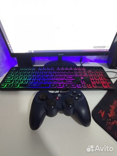 Геймпад logitech dual action