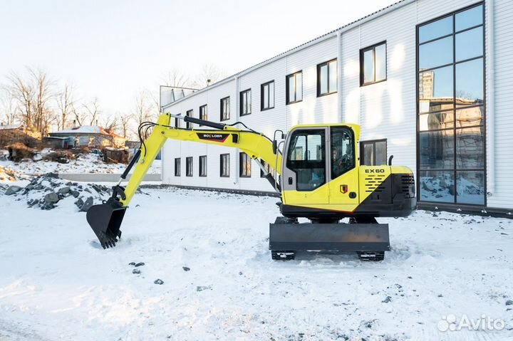 Мини-экскаватор Boulder EX60, 2024