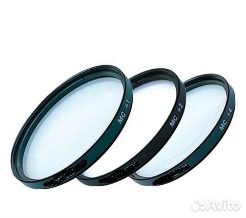 Набор макрофильтров +1, +2, +4 (77 мм) макролинзы