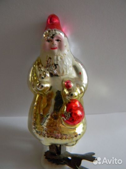 Ёлочные игрушки Космонавт. СССР