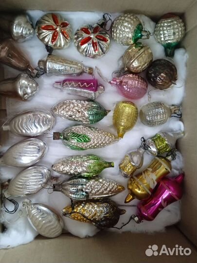 Елочные игрушки СССР