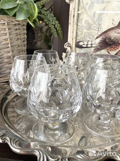 Хрустальные коньячные фужеры Германия