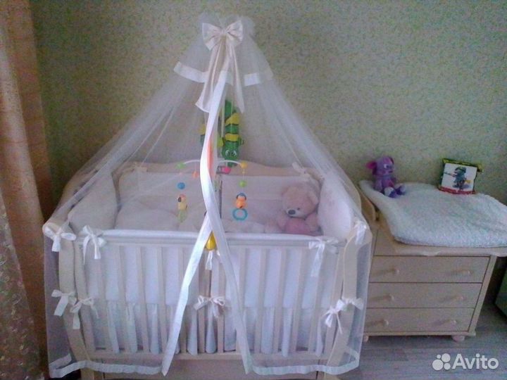 Детская Кроватка (массив)