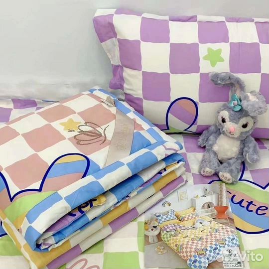 Детские комплекты постельного белья с одеялом