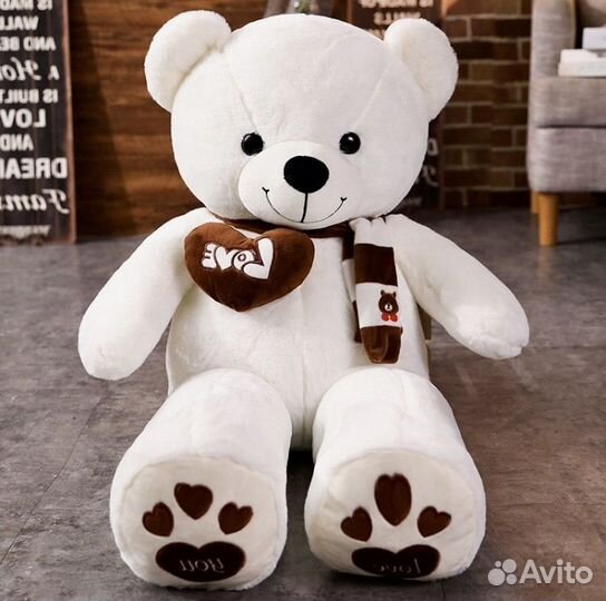 Плюшевые медведи — Мишка 120 см