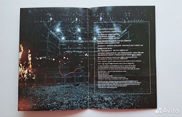 Rammstein Live Aus Berlin 1999, DVD EU