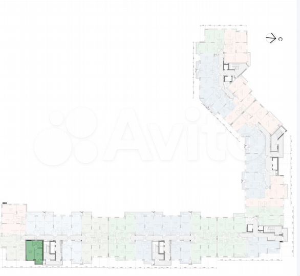 1-к. квартира, 38,2 м², 9/17 эт.