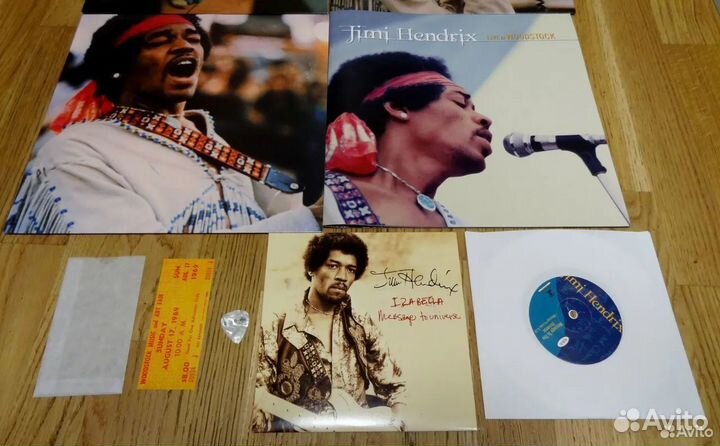 Jimi Hendrix Live AT Woodstock BOX 3LP 200g US