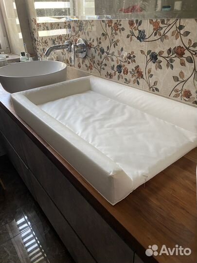 Пеленальный матрас икеа вэдра, 48x74 см, белый