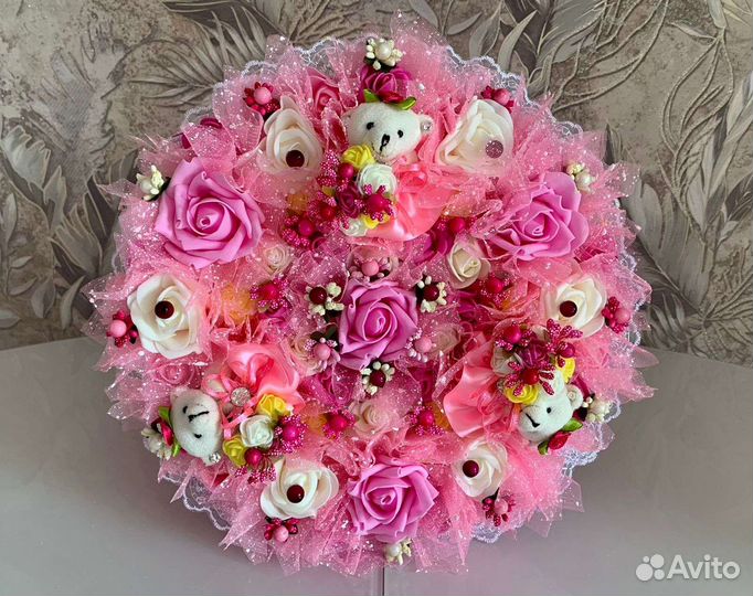 Букеты из игрушек