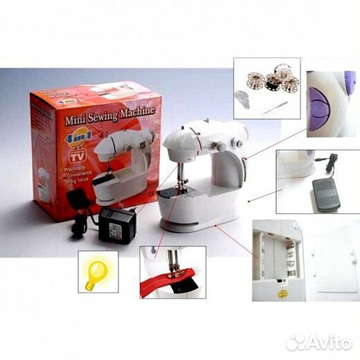 Мини швейная машина - Mini Sewing Machine