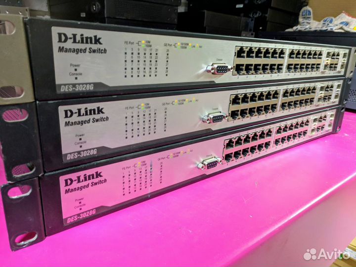 D-link DES-3028G (24x10/100, 4x1000/SFP) опт/розн