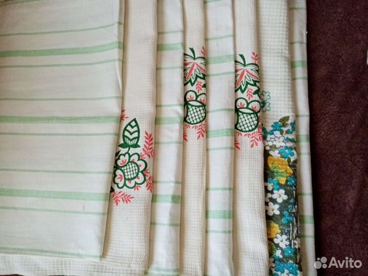 Кухонные полотенца вафельные