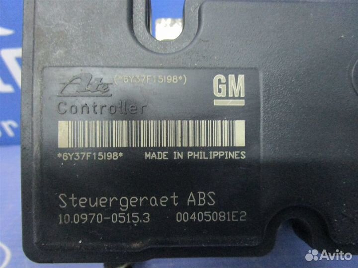 Блок abs Opel Zafira B / A05 Z18XER 2007