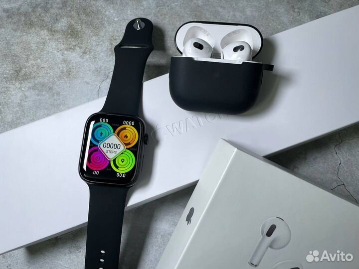 Комплект AirPods 3 + Apple Watch 9