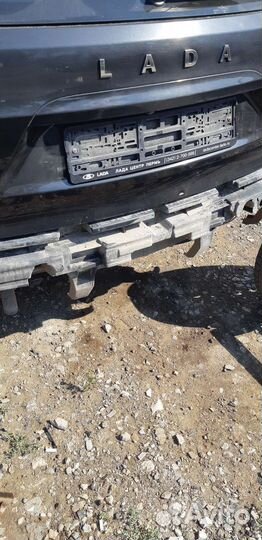 Усилитель заднего бампера LADA x ray