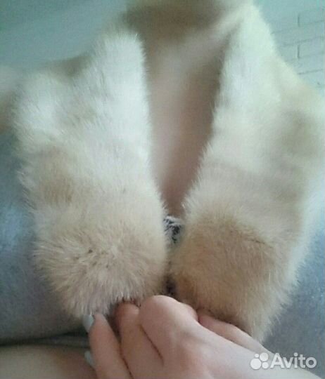 Воротник норковый