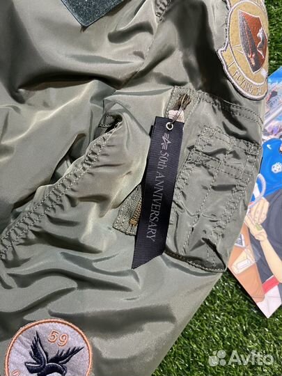 Бомбер alpha industries B15 vintage