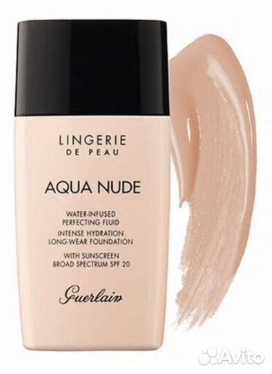 Тональный флюид guerlain aqua nude