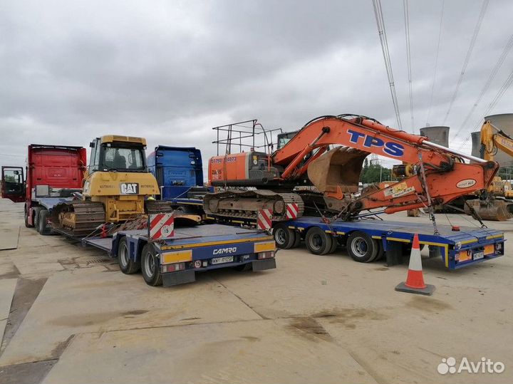 Негабаритные грузоперевозки тралом