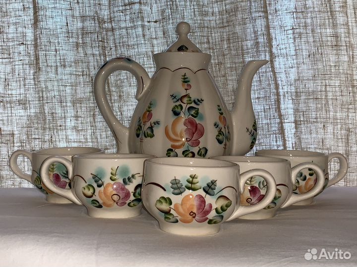 Чайный сервиз Семикаракорская керамика СССР