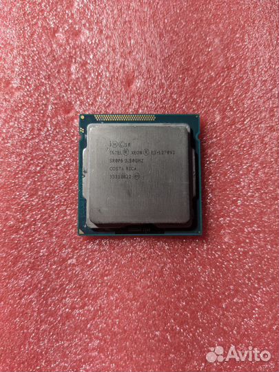 Процессор 1155 Intel xeon 1270v2