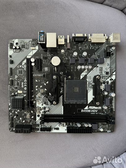 Материнская плата Asrock B450M-HDV