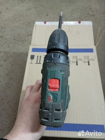 Шуруповерт Metabo BS 18 на запчасти