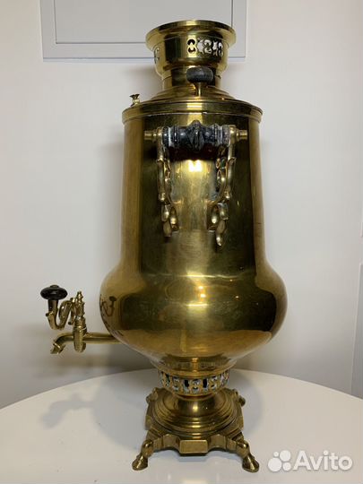 Самовар на дровах старинный редкой формы