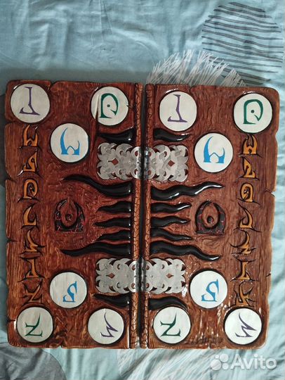 Нарды резные ручной работы новые