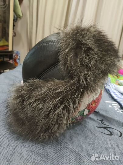 Шапка ушанка мужская меховая