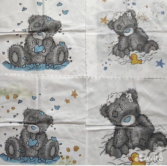 Бортики кроватка медальоны