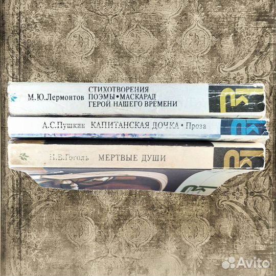 Комплект книг классика по школьной программе