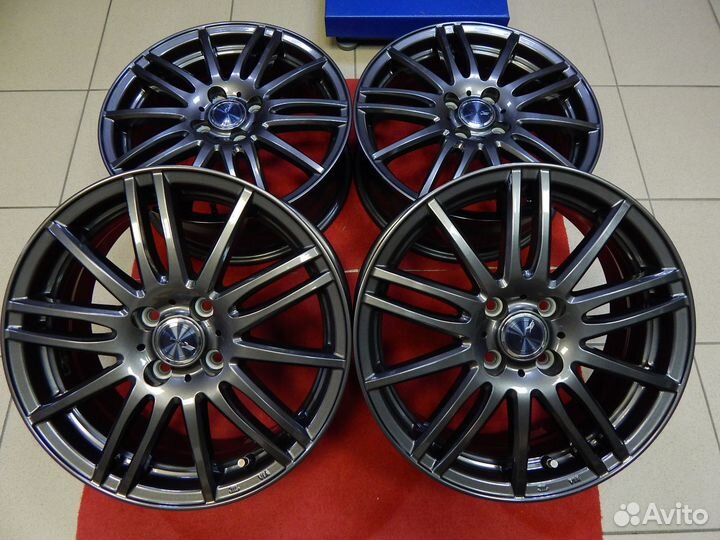 7017 Графит диски weds R16 4*100 J6 ет50 б/п по РФ