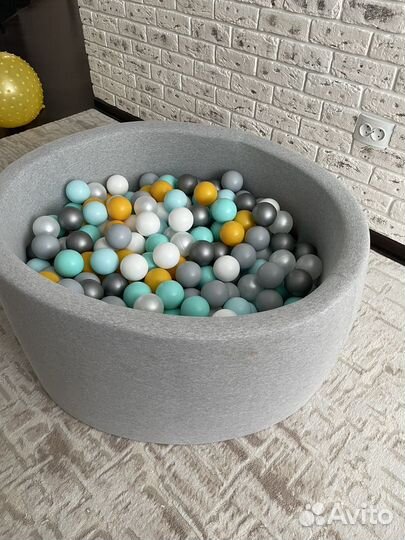 Сухой бассейн с шариками бу