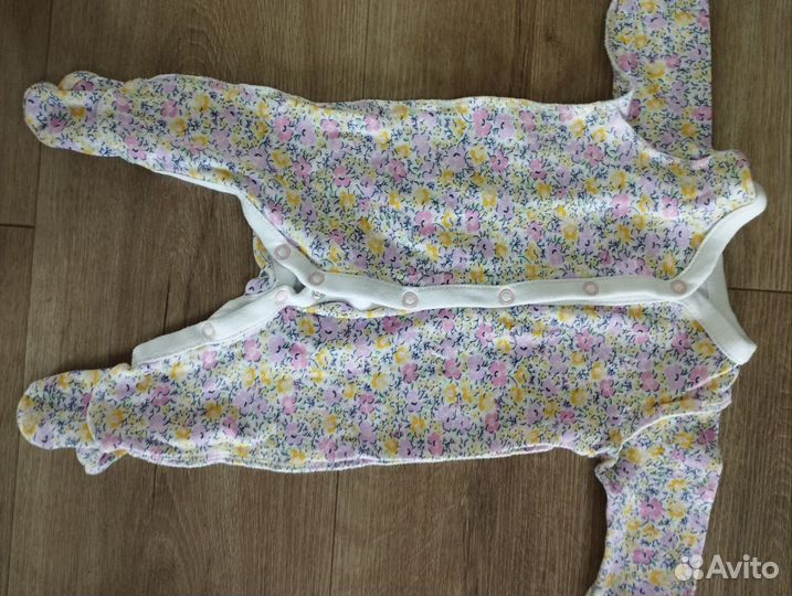 Слипы для новорожденной девочки 56 62