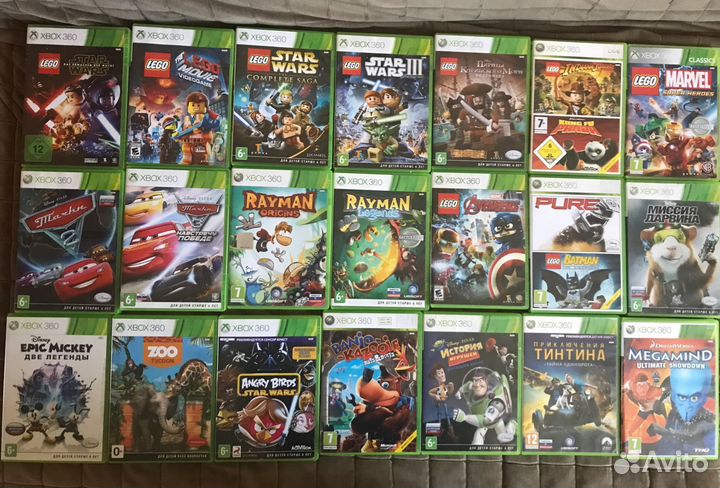 Игры Xbox 360 лицуха