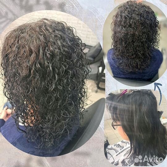 Биозавивка волос Химическая завивка