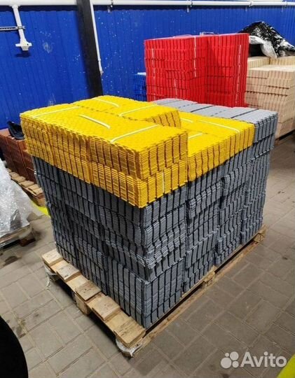 Модульная плитка пвх в спорт зал