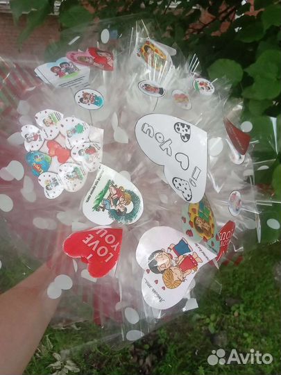 Светящий букет из бабочек