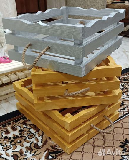 Ящик деревянный