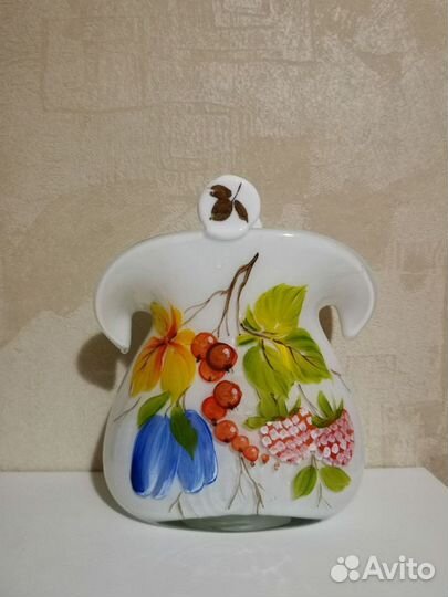 Декоративная ваза сова