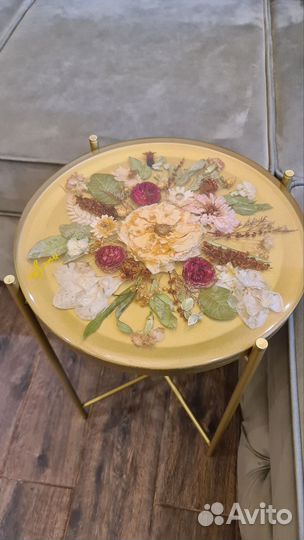 Журнальный столик из эпоксидной смолы