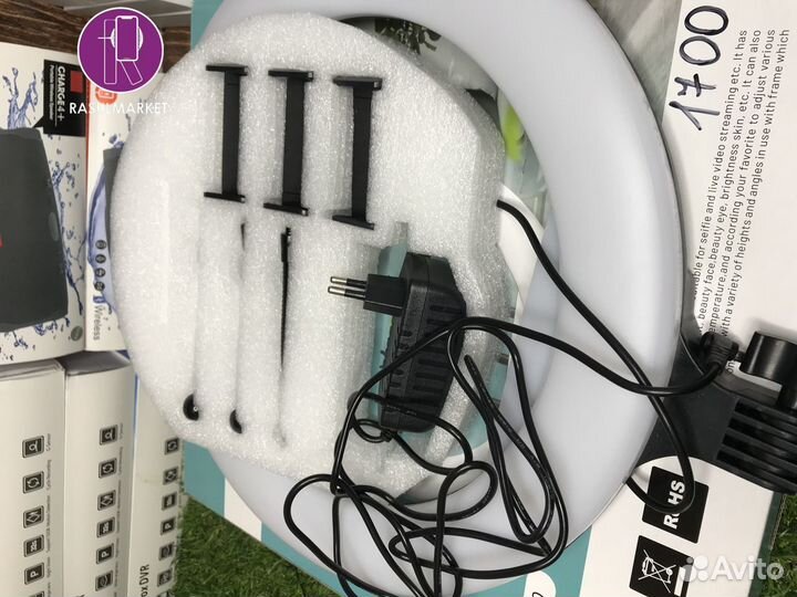 Кольцевая лампа 36см