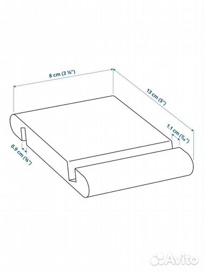 Икеа бергенес подставка для смартфона/планшета