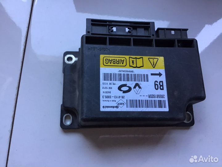 Renault Megane 3 блок управления AIR BAG