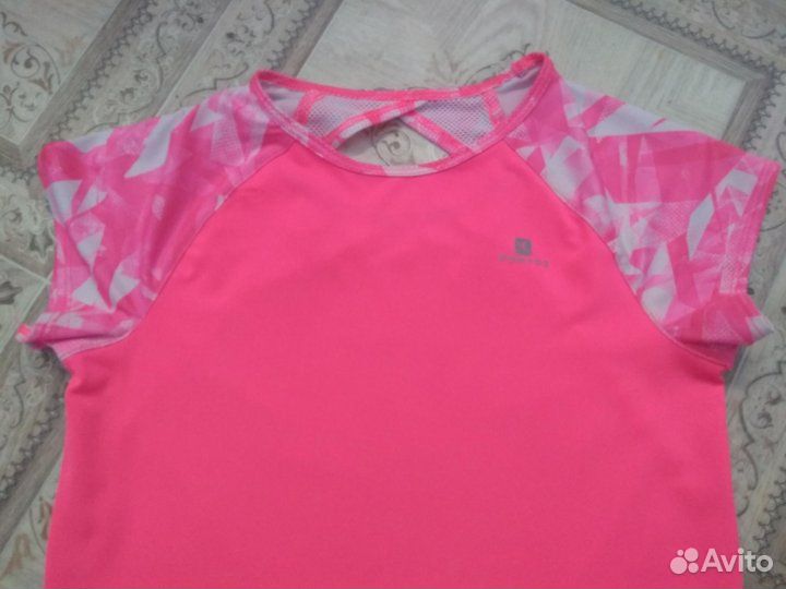 Футболка спортивная domyos рост 128-140 см