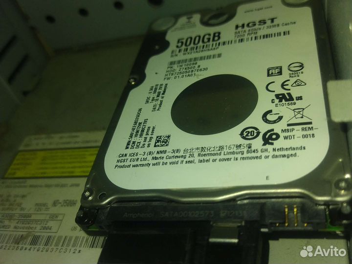 Жесткий диск 2.5', 500гб